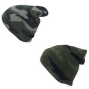Casaba Double Layer Winter Beanies Camouflage Toboggan Caps Hats Men Women-Serve The Flag 1 image