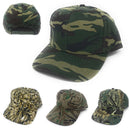 Cotton Twill Camo Camouflage 6 Panel Hunting Fishing Baseball Snapback Hats Caps-Serve The Flag 8 image