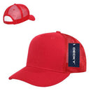 Decky 5 Panel Acrylic Trucker Constructed Caps Hats Unisex-Serve The Flag 13 image