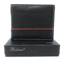 Belano RFID Blocking Real Leather Bifold Wallets for Cards ID with Box Men Women-Serve The Flag 9 image