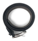 Casaba Italian Style Genuine Leather Mens Waist Buckle Belts 1.5 Inch Width-Serve The Flag 4 image