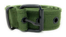 Casaba Canvas Belts Stylish 1 Hole Grommet Fabric Military Mens Women Unisex-Serve The Flag 4 image