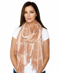 Casaba Womens Cotton Classy Sheer Scarves Scarf Shawls Light Wrap-Serve The Flag