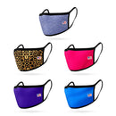 5 Pack Face Masks Fit Ear Loop Cloth Double Layer Washable Reusable Made in USA-Serve The Flag 11 image