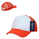 Decky Solid Two Tone 5 Panel Kids Foam Trucker Hats Caps Unisex-Serve The Flag 55 image