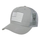 Rapid Dominance USA American Rubber Flag Acrylic 5 Panel Trucker Dad Caps Hats-Serve The Flag 4 image