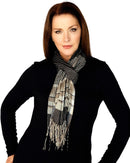 Casaba Womens Warm Winter Scarves Scarf Wraps Shawls Plaid Elegant Sleek Gifts-Serve The Flag 8 image