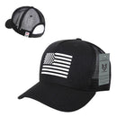 Rapid Dominance USA American Rubber Flag Acrylic 5 Panel Trucker Dad Caps Hats-Serve The Flag 11 image