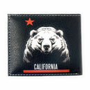 California Cali Bear Bifold Wallets In Gift Box Mens Womens Kids-Wallets-Empire Cove-Star-Casaba Shop 23 image
