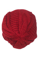 Casaba Warm Beanies Cable Knit Braided Slouch Long Hats Caps for Men Women-Serve The Flag 21 image