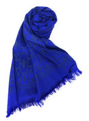 Casaba Womens Royal Elegant Formal Silk Feel Scarves Scarf Shawl Light Wrap-Serve The Flag 7 image