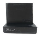 Belano RFID Blocking Real Leather Bifold Wallets for Cards ID with Box Men Women-Serve The Flag 11 image
