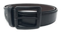 Casaba Italian Style Genuine Leather Mens Waist Buckle Belts 1.5 Inch Width-Serve The Flag