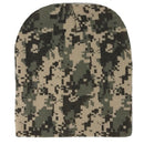 Warm Winter Hat Beanies Long Cuffed Short Uncuffed Solid Colors Camouflage Camo-Serve The Flag 15 image