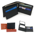 Casaba Genuine Leather Bifold Wallets Cash Slots ID Coin Key Pocket Mens Womens-Serve The Flag 5 image