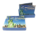 USA Patriotic Bifold Wallets In Gift Box Mens Womens Youth-UNCATEGORIZED-Empire Cove-FC-STATUE OF LIBERTY-Casaba Shop 8 image