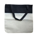 Large Reusable Grocery Shopping Totes Bags with Zipper Travel Sports Gym 16x15-Serve The Flag 3 image