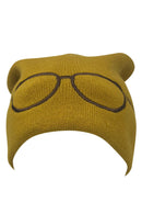 Casaba Warm Winter Beanies Glasses Embroidery Toboggans Caps Hats for Men Women-Serve The Flag 22 image