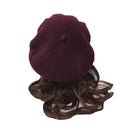 Casaba Women's Wool Warm Beret French Style Artsy Lightweight Fashion Hats Caps-Serve The Flag 28 image