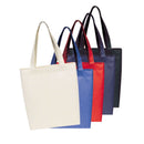 Plain Reusable Grocery Shopping Tote Bag Bags 16inch-Serve The Flag 6 image