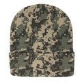 Warm Winter Hat Beanies Long Cuffed Short Uncuffed Solid Colors Camouflage Camo-Serve The Flag