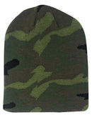 Casaba Double Layer Winter Beanies Camouflage Toboggan Caps Hats Men Women-Serve The Flag 2 image