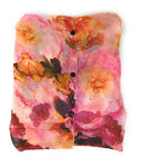 Casaba Womens Floral Sheer Scarves Scarf Convertible Poncho Top Light Wrap-Serve The Flag 20 image