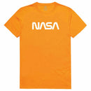 NASA Official Text Logo Cotton T-Shirts Unisex-Serve The Flag 11 image