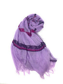 Casaba Striped Print Designer Womens Scarves Scarf Shawl Lightweight Sheer Wrap-Serve The Flag 16 image