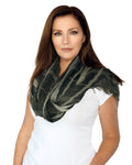 Casaba Womens Cotton Classy Sheer Scarves Scarf Shawls Light Wrap-Serve The Flag