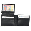 Casaba Genuine Leather Bifold Wallets Cash Slots ID Coin Key Pocket Mens Womens-Serve The Flag 12 image