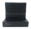 Belano RFID Blocking Real Leather Bifold Wallets for Cards ID with Box Men Women-Serve The Flag