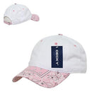 Decky Trendy Paisley Bandanna Polo 6 Panel Baseball Snapbacks Hats Caps Unisex-Serve The Flag 20 image