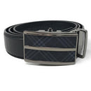 Leather Mens Ratchet Belt Sliding Adjustable Automatic Buckle Cut to Size-Serve The Flag 8 image