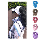 Casaba Striped Print Designer Womens Scarves Scarf Shawl Lightweight Sheer Wrap-Serve The Flag 9 image