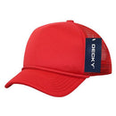 Decky Solid Two Tone 5 Panel Kids Foam Trucker Hats Caps Unisex-Serve The Flag 26 image