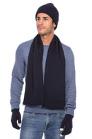 Casaba 3 Piece Winter Set Cuff Beanie Hat Scarf Touchscreen Gloves for Men Women-Serve The Flag 35 image