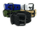 Casaba Canvas Belts Stylish 1 Hole Grommet Fabric Military Mens Women Unisex-Serve The Flag 1 image