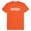 NASA Official Text Logo Cotton T-Shirts Unisex-Serve The Flag 7 image