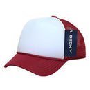 Decky Solid Two Tone 5 Panel Kids Foam Trucker Hats Caps Unisex-Serve The Flag 7 image