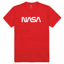 NASA Official Text Logo Cotton T-Shirts Unisex-Serve The Flag 8 image