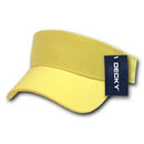 6 Lot Blank Decky Golf Sports Sun Summer Visors Cotton Wholesale Lots!-Serve The Flag 10 image