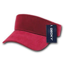 6 Lot Blank Decky Golf Sports Sun Summer Visors Cotton Wholesale Lots!-Serve The Flag 11 image