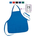 6 Pack Full Adult Size Bib Aprons With 3 Waist Pockets Plain Solid Colors Kitchen Chef Waiter Crafts Wholesale Bulk-Serve The Flag 3 image