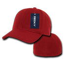 6-Pack Decky Classic Plain Fitted Curved Bill Baseball Hats Caps Wholesale Lot-Serve The Flag 5 image