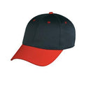 6 Panel Low Crown Cotton Twill Baseball Snap Closure Hats Caps Solid Two Tone Colors-Serve The Flag 15 image