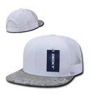 75 Lot Decky 6 Panel Flat Bill Bandana Trucker Hats Caps Wholesale Lots-Serve The Flag 6 image