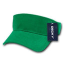 8 Lot Blank Decky Golf Sports Sun Summer Visor Visors Cotton Wholesale Lots!-Serve The Flag 8 image