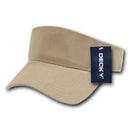 8 Lot Blank Decky Golf Sports Sun Summer Visor Visors Cotton Wholesale Lots!-Serve The Flag 9 image