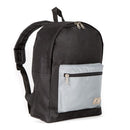 Everest Backpack Book Bag - Back to School Basic Color Block Style-Casaba Shop 1 image